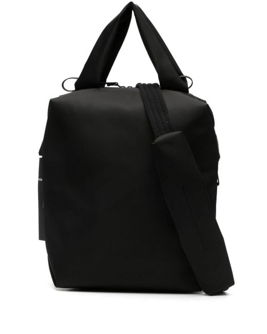 Côte&Ciel Black Rour Logo-print Tote Bag