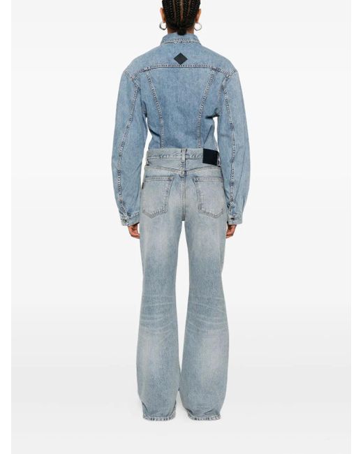 Haikure Blue Cotton Jeans