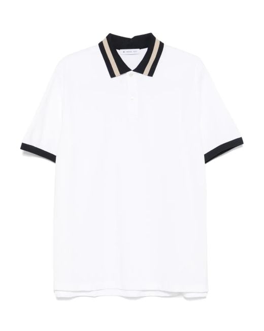 メンズ Manuel Ritz ポロシャツ White