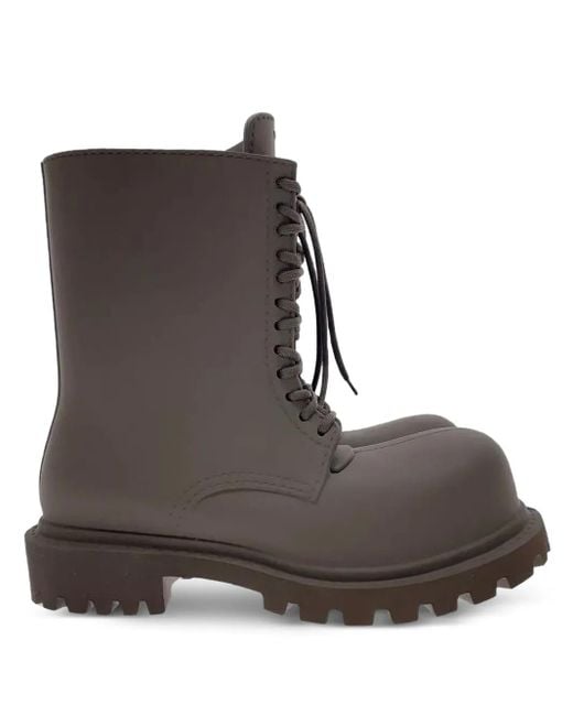 Balenciaga Steroid Boots in Brown for Men | Lyst