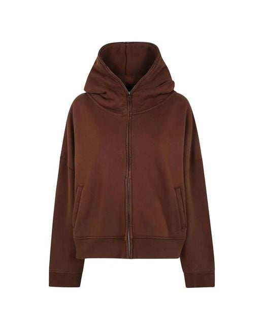 Entire studios Brown Eternal Zip-Up Hoodie