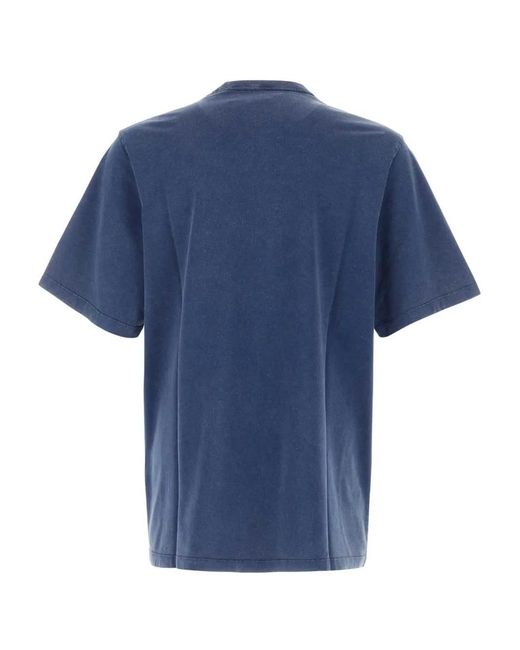 Fendi Blue Mini T-Shirt for men