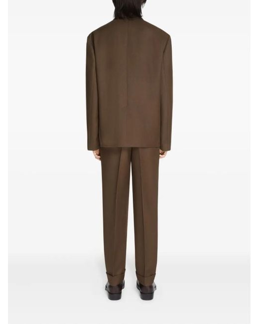 Dries Van Noten Doppelreihiges Sakko in Brown für Herren