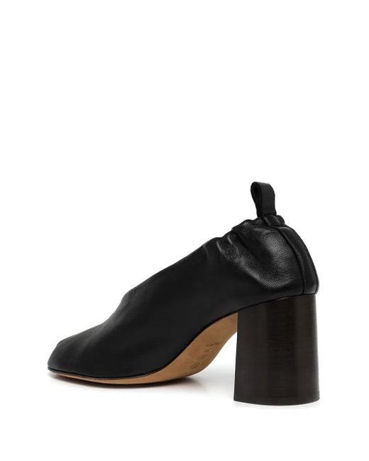 3.1 Phillip Lim Black Nadia Elasticated Leather Pumps