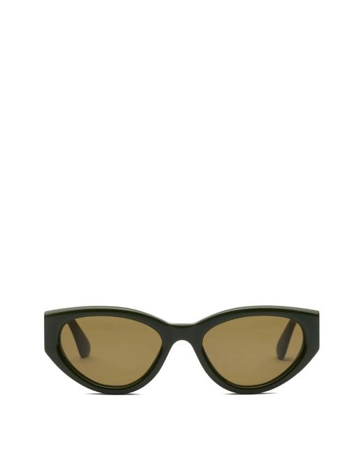 Chimi Green Rotate 06 Cat-Eye Sunglasses