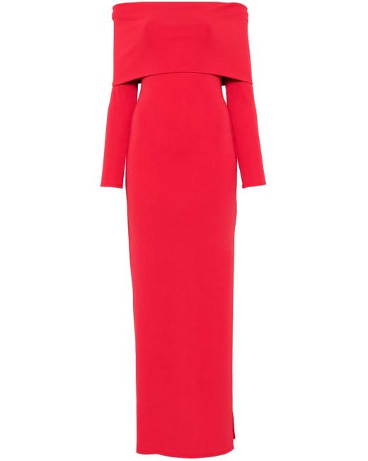 Alice + Olivia Coretta ドレス Red