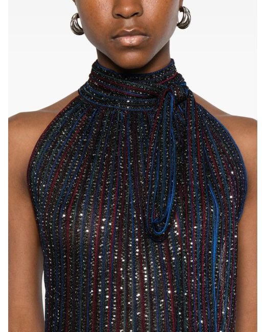 Missoni Blue Striped Top