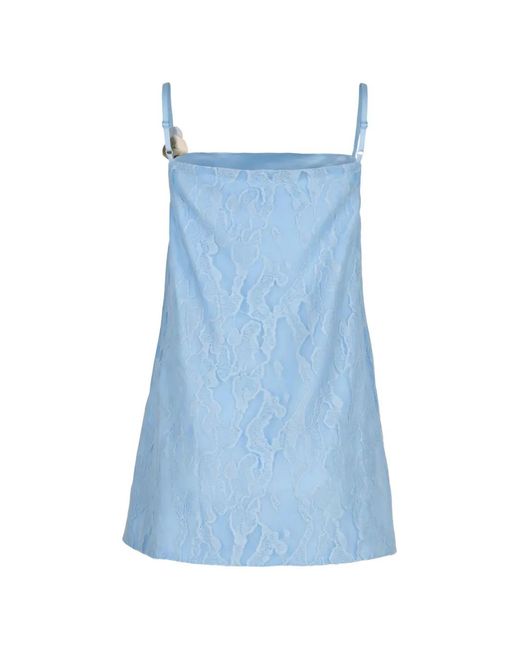 Baobab Blue Porto Square-Neck Top