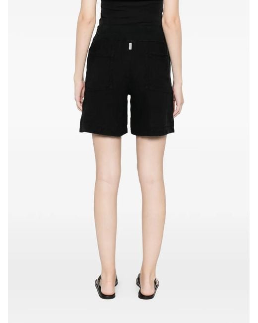 Deha Black Drawstring Pocket Shorts