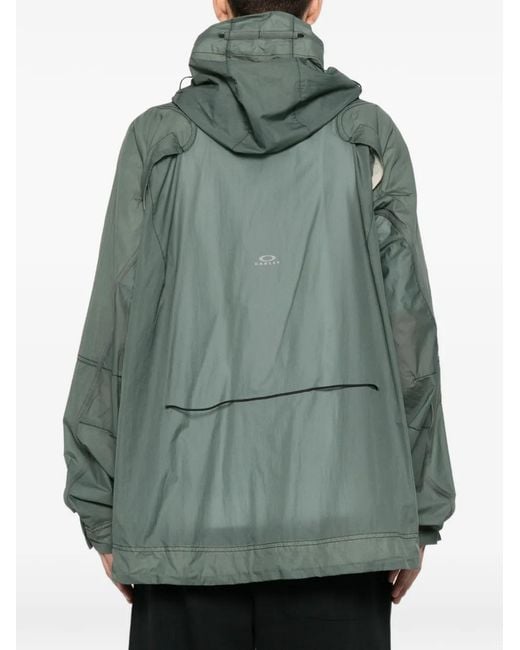 Oakley Green Latitude Veil Flow Jacket for men