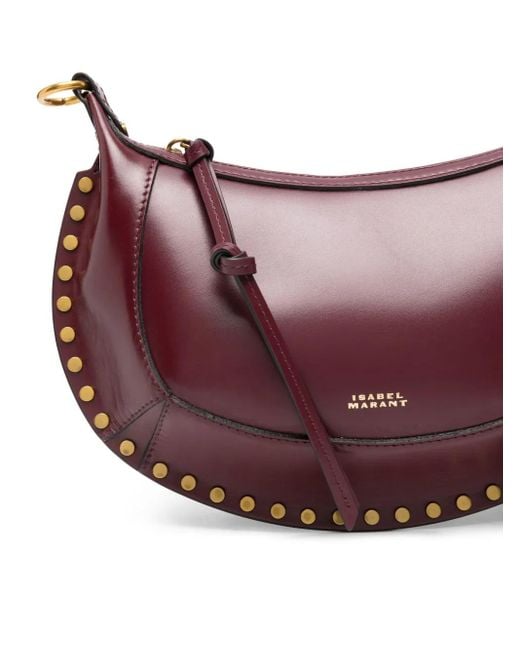 Borsa A Spalla Oskan Moon di Isabel Marant in Purple