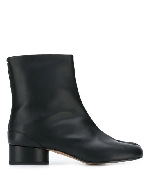 Maison Margiela Black Stiefeletten Tabi H80