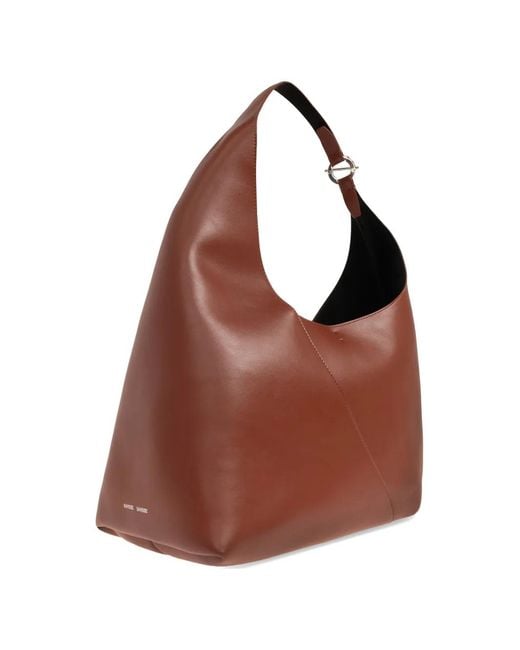 Borsa Tote Con Anello di Samsøe & Samsøe in Brown