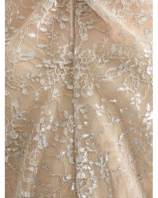 Erdem Natural Short-Sleeve Midi Dress