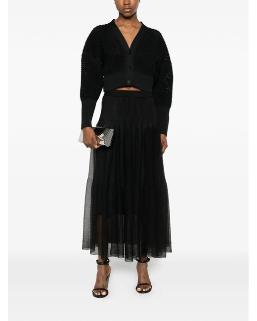 CFCL Black Buttoned Cardigan