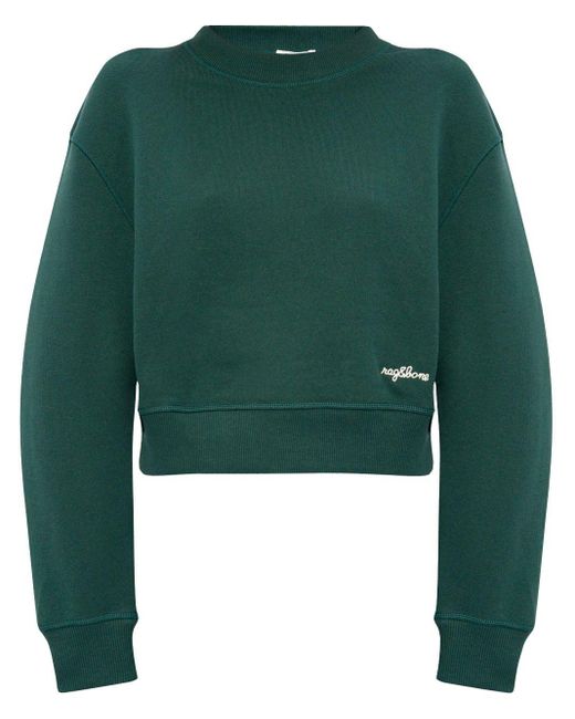 Rag & Bone Vintage Terry Sweater in het Green