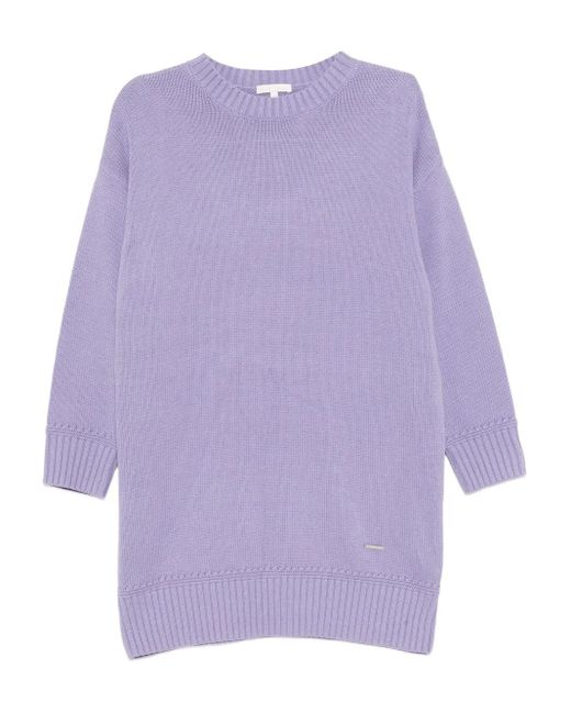 Robe À Plaque Logo To b. by agnès b. en coloris Purple