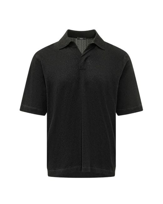 Hōsio Black Short-Sleeve T-Shirt for men