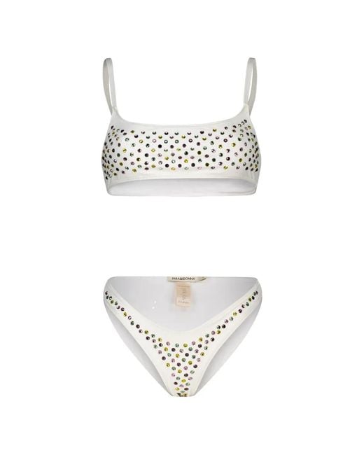 Paramidonna Chiara Verfraaide Bikini in het White