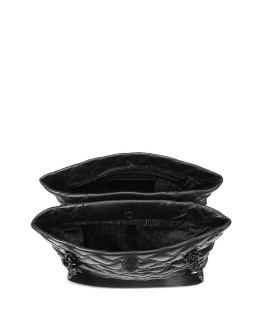 Kurt Geiger Black Kensington Drench Quilted Tote Bag