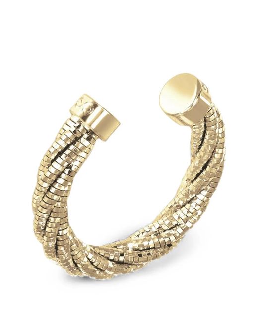 Anello Spring Twist di Desmo in Metallic