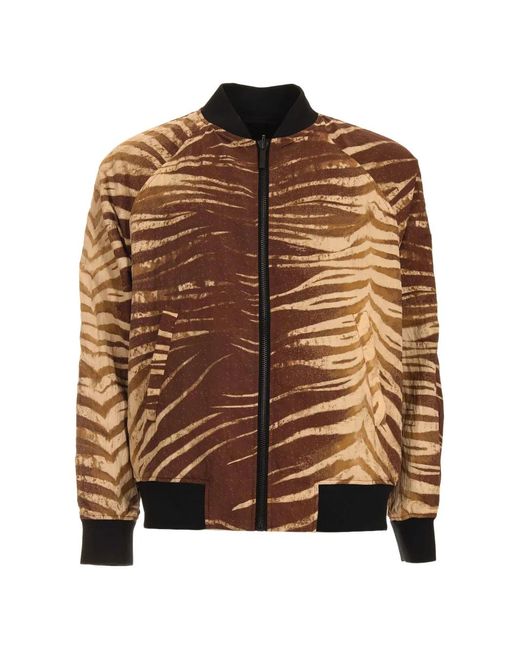 Chaqueta Con Cremallera Just Cavalli de hombre de color Brown