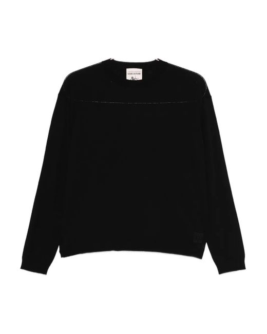Semicouture Black Wool Sweater