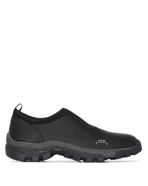 A_COLD_WALL* Black Dirt Moc Slip-On Sneakers for men
