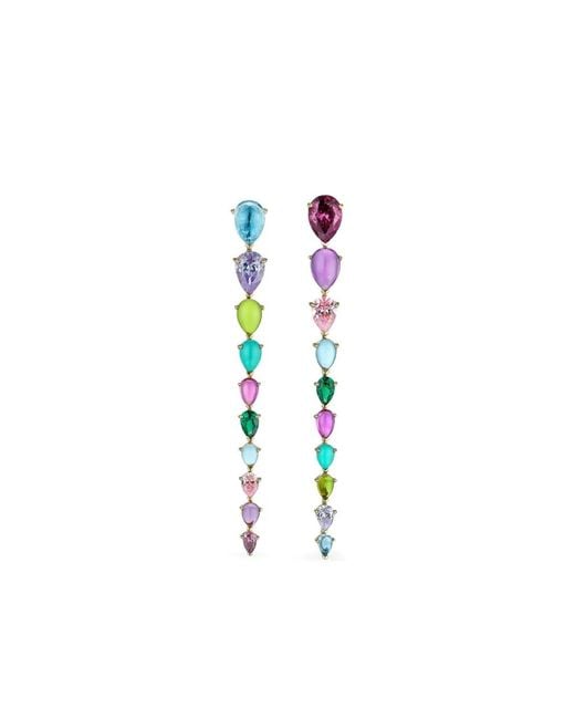Anabela Chan White Nova 18K Vermeil Multi-Stone Earrings