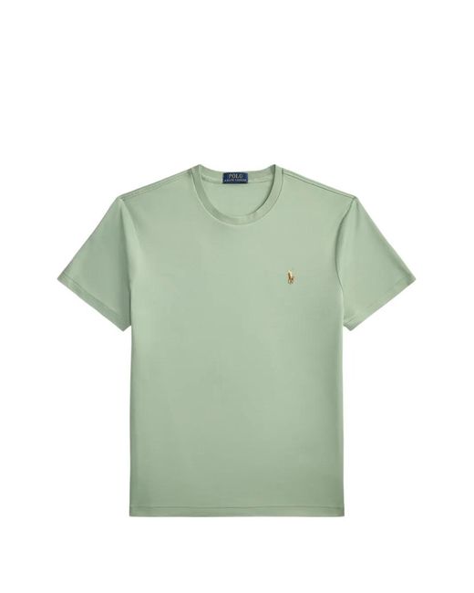 Polo Ralph Lauren Green Pony-Embroidered T-Shirt for men