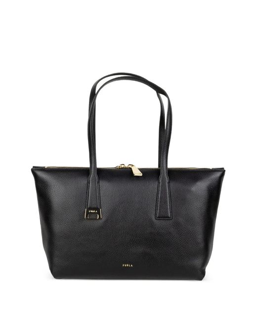 Furla Black M Olivia Tote Bag