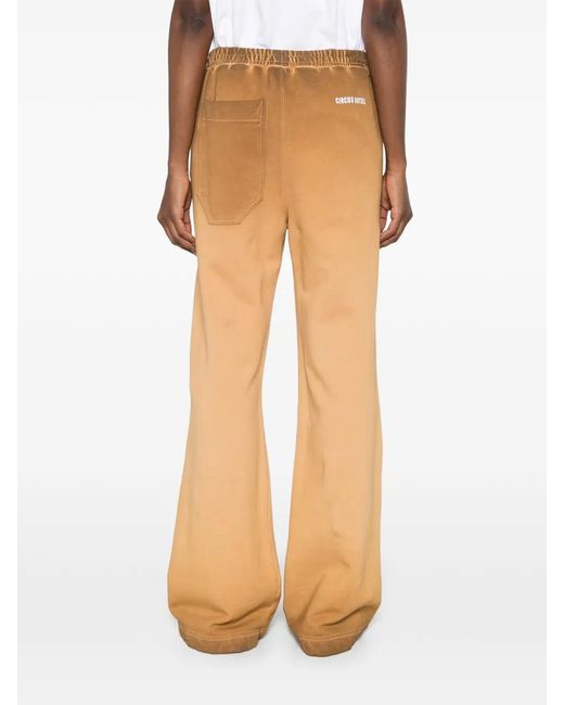 Circus Hotel Natural Elasticated-Waistband Track Trousers