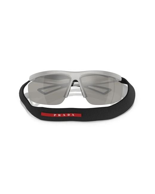 Prada Linea Rossa Gray Linea Rossa Sunglasses