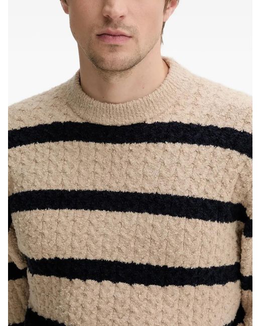 Pull À Rayures Filippa K pour homme en coloris Black