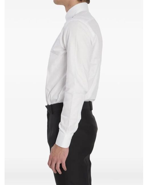 Borriello White Vomero Button-Down Shirt for men