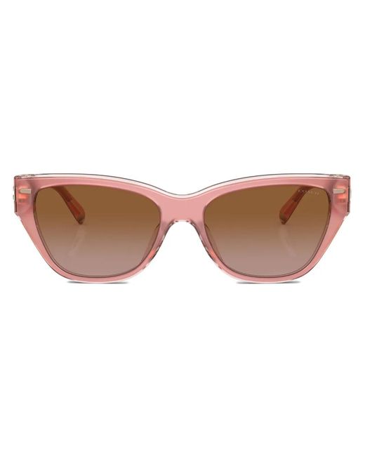 COACH Brown Cat Eye Sunglasses