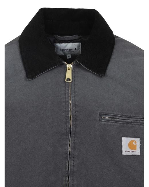 Carhartt OG Detroit Jacke mit Reißverschluss in Gray für Herren