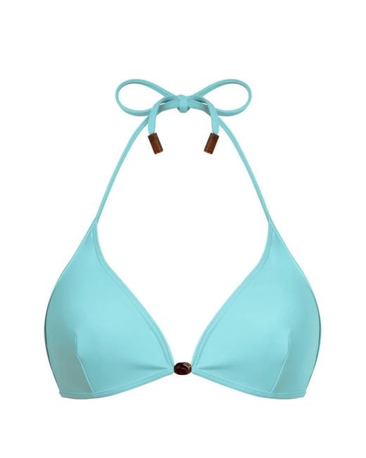 Vilebrequin Blue Halter Bikini Top