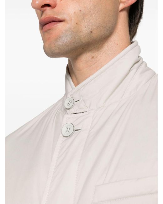 Herno White Long-sleeve Jacket for men