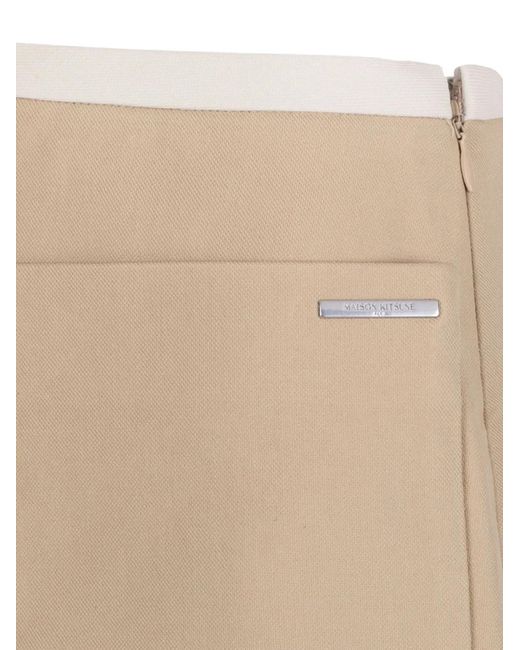 Maison Kitsuné Natural Pocket Skirt