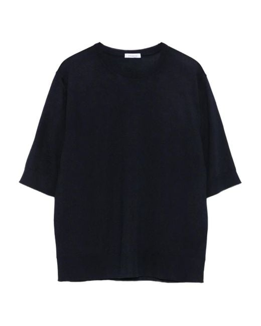 T-Shirt En Maille Malo en coloris Blue