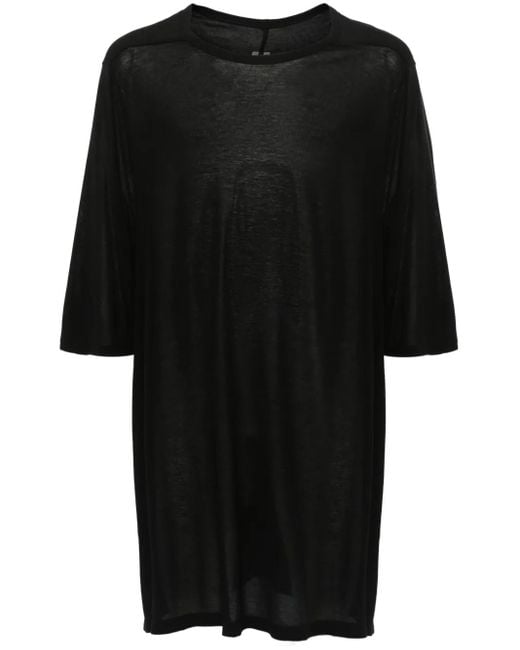 メンズ Rick Owens ショートスリーブ Tシャツ Black