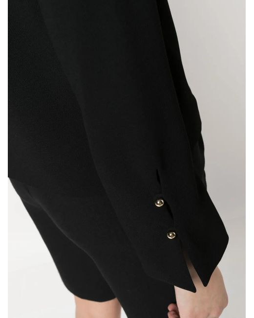 Jonathan Simkhai Blouse Van Crêpe in het Black