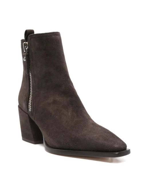 Agl Attilio Giusti Leombruni Brown 65Mm Pointed-Toe Boots