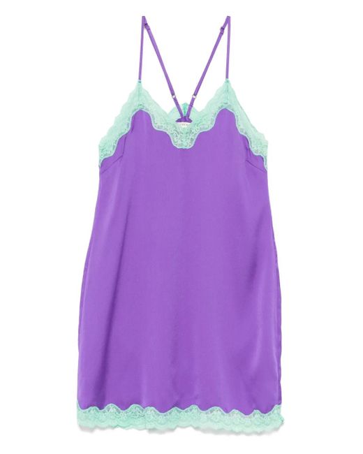 LoveStories Purple Willow Camisole-Kleid