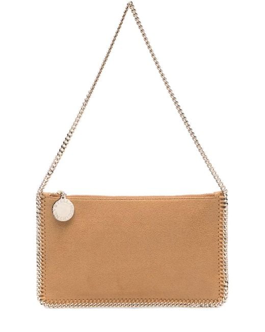 Stella McCartney Brown Falabella Clutch Bag