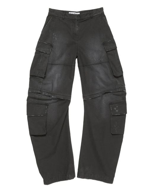 Acne ワイド カーゴパンツ Gray