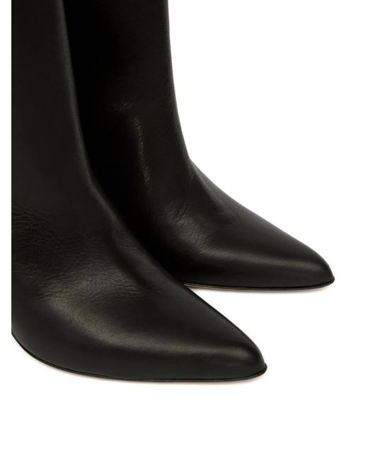 MM6 by Maison Martin Margiela Black Trunk Stiefel