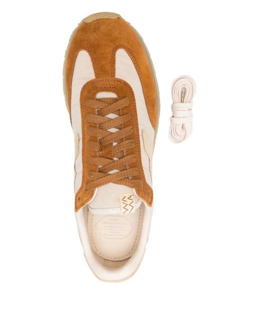 Visvim Brown Fkt Runner Sneakers for men