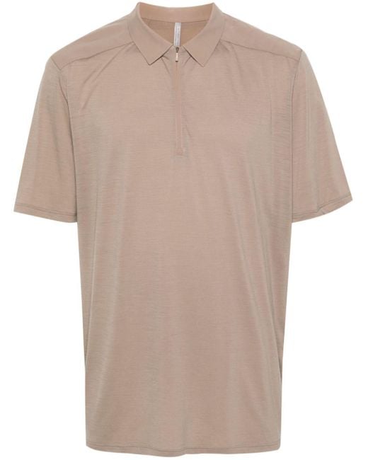 Veilance White Wool-blend Polo Shirt for men